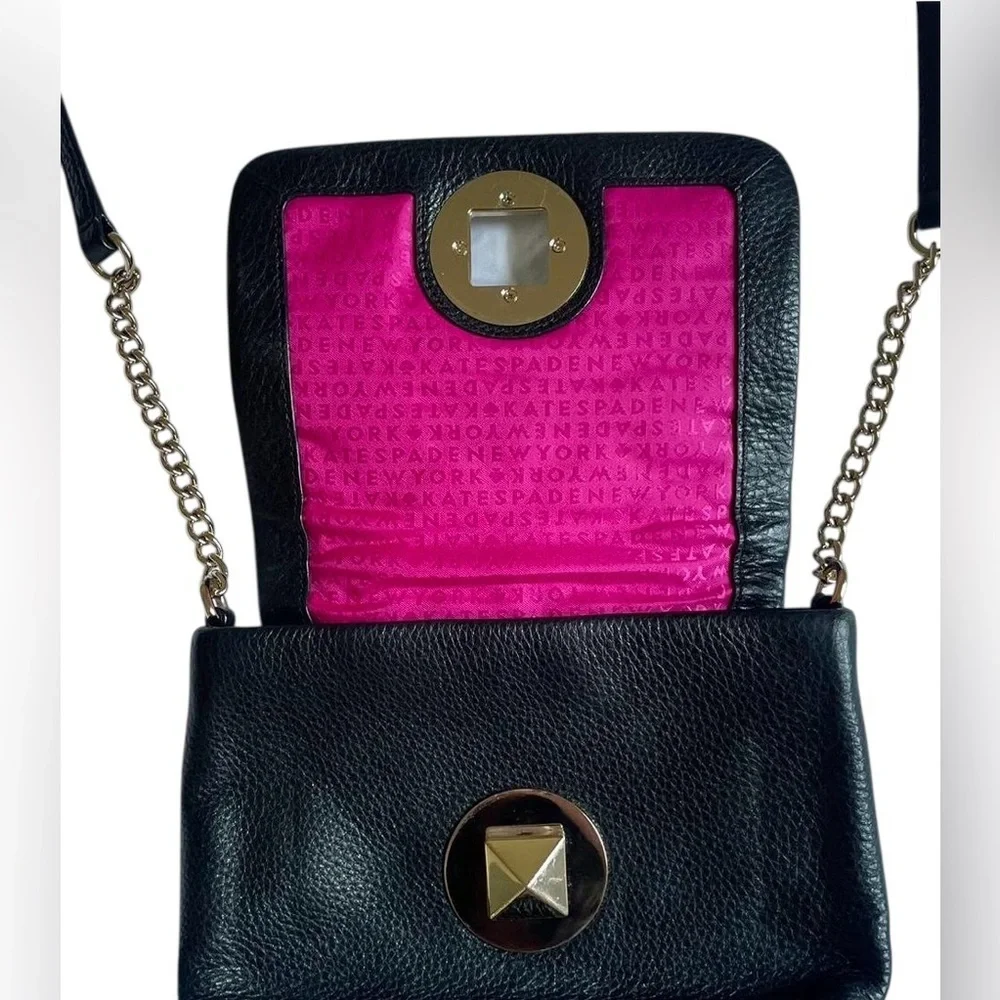 Kate Spade Black and Pink Crossbody Bag - Picture 2 of 12